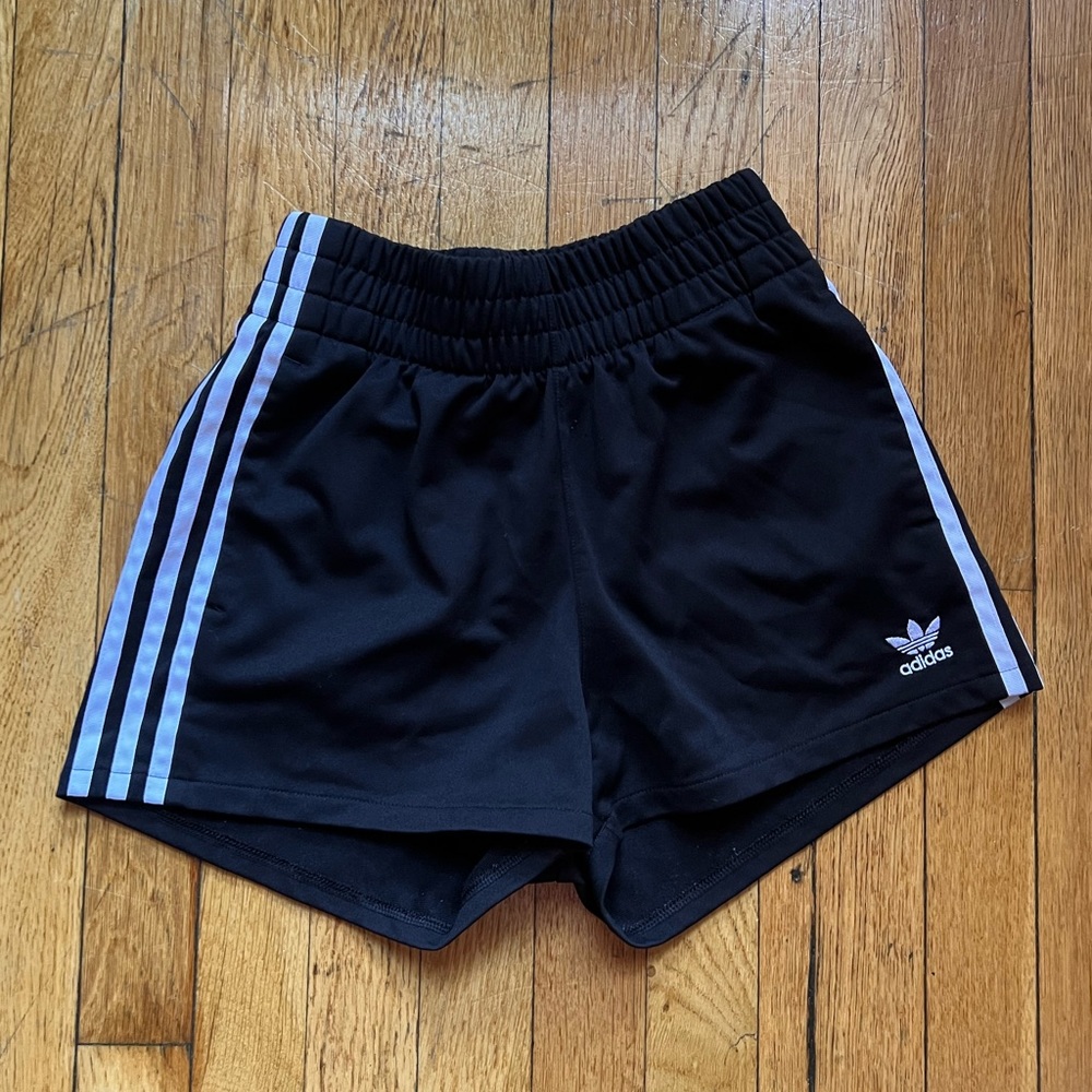 High waist adidas shorts size XS